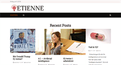 Desktop Screenshot of etienne.se