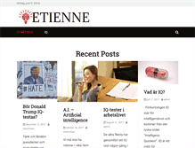 Tablet Screenshot of etienne.se